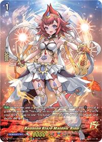 Reunion Blaze Maiden, Rino (15thSP) | DZ-SS15: The Legendary Vanguards | 15thSP | Normal | #DZ-SS15/15thSP03EN
