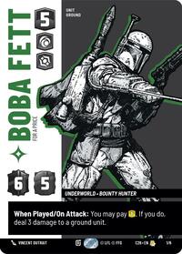 Boba Fett - For a Price | 2026 Convention Exclusive | Rare | Foil | #1/6