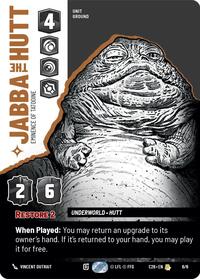 Jabba the Hutt - Eminence of Tatooine | 2026 Convention Exclusive | Rare | Foil | #6/6