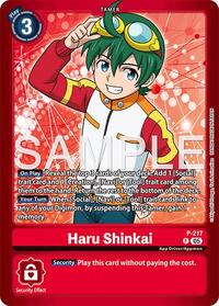 Haru Shinkai | Limited Card Pack -Final Crest- | Promo | Foil | #P-217 P