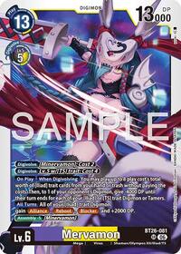 Mervamon | Timeless Bonds | Super Rare | Unspecified | #BT26-081 SR