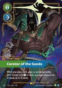 Nasus, Curator of the Sands (Signature) | Vendetta | Showcase | Foil | #192*/166
