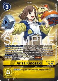 Arisa Kinosaki | Limited Card Pack -Final Crest- | Rare | Foil | #BT22-088 R