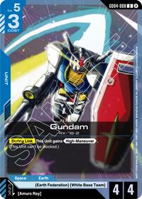 Gundam (GD04-008) (WCS 26-27 Participation Pack Vol.2) | Gundam Promotional Cards | Uncommon | Holofoil | #GD04-008