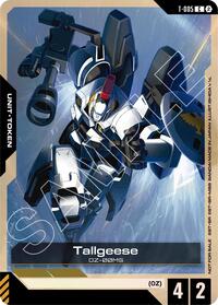 Tallgeese (T-005) Token (WCS 26-27 Participation Pack Vol.2) | Gundam Promotional Cards | Common | Holofoil | #T-005