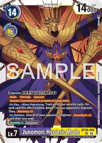 Junomon: Hysteric Mode | Timeless Bonds | Super Rare | Unspecified | #BT26-083 SR