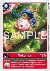 Yokomon | Timeless Bonds | Common | Unspecified | #BT26-001 C