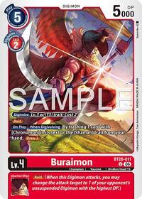 Buraimon | Timeless Bonds | Uncommon | Unspecified | #BT26-011 U