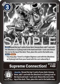 Supreme Connection! | Limited Card Pack -Final Crest- | Rare | Foil | #BT15-096 R