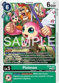 Piximon | Timeless Bonds | Common | Unspecified | #BT26-043 C