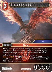 Phoenix (XVI) | Blissful Eternity | Rare | Foil | #29-016R/26-018H
