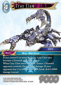 Cray Claw | Blissful Eternity | Rare | Normal | #29-022R