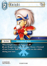 Knight | Blissful Eternity | Common | Normal | #29-036C/15-038C