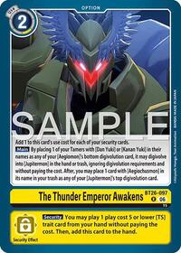 The Thunder Emperor Awakens | Timeless Bonds | Rare | Unspecified | #BT26-097 R
