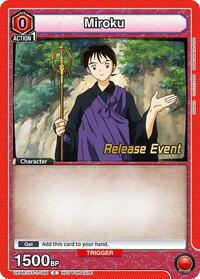 Miroku (068) | UE23BT: Inuyasha Release Event Cards | Common | Normal | #UEPR/IYS-1-068