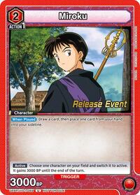 Miroku (069) | UE23BT: Inuyasha Release Event Cards | Uncommon | Normal | #UEPR/IYS-1-069