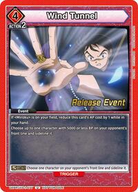 Wind Tunnel | UE23BT: Inuyasha Release Event Cards | Uncommon | Normal | #UEPR/IYS-1-077