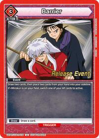Barrier | UE23BT: Inuyasha Release Event Cards | Uncommon | Normal | #UEPR/IYS-1-078