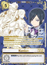 Kunlun (Rare Pull) | Timeless Bonds | Secret Rare | Unspecified | #BT26-104 SEC