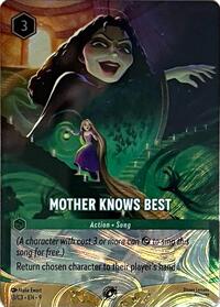 Mother Knows Best (Foil) | Disney Lorcana Promo Cards | Promo | Holofoil | #13