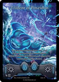 Trident of Poseidon | Awakened Promos | R | Holo | #KSA-19
