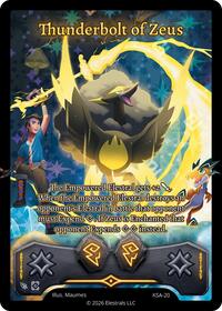 Thunderbolt of Zeus | Awakened Promos | R | Holo | #KSA-20