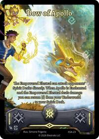 Bow of Apollo | Awakened Promos | R | Holo | #KSA-23