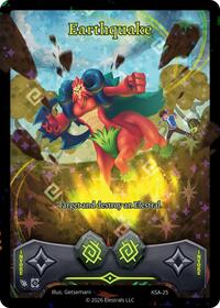 Earthquake | Awakened Promos | R | Holo | #KSA-25