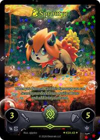 Sproutyr (Stellar) | Awakened Promos | SR | Holo | #KSA-43