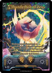 Thunderbolt of Zeus (Stellar) | Awakened Promos | SR | Holo | #KSA-54