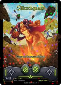 Earthquake (Stellar) | Awakened Promos | SR | Holo | #KSA-59