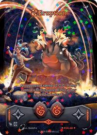 Eruption (Stellar) | Awakened Promos | SR | Holo | #KSA-60