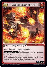 Aenean Flurry of Fire | .asphodel/paradise | Rare | Normal | #104