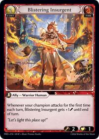 Blistering Insurgent | .asphodel/paradise | Common | Normal | #109