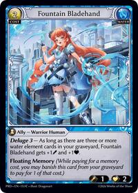 Fountain Bladehand | .asphodel/paradise | Common | Foil | #153