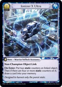 Ionizer X Ultra | .asphodel/paradise | Rare | Foil | #215