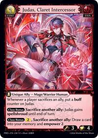 Judas, Claret Intercessor | .asphodel/paradise | Super Rare | Foil | #230
