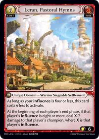 Leran, Pastoral Hymns | .asphodel/paradise | Super Rare | Foil | #123