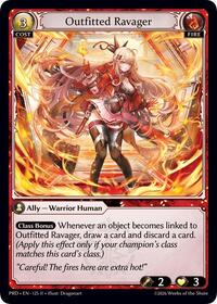 Outfitted Ravager | .asphodel/paradise | Rare | Foil | #125