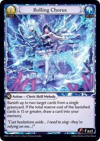 Rolling Chorus | .asphodel/paradise | Rare | Foil | #218