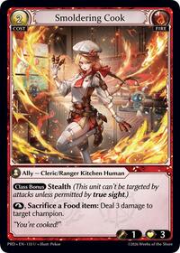 Smoldering Cook | .asphodel/paradise | Uncommon | Normal | #133