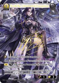 Sordelle, Unmoored Exception (CSR) | .asphodel/paradise | Collector Super Rare | Unspecified | #089