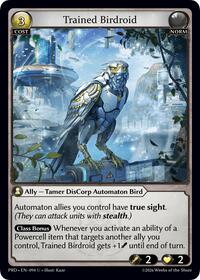 Trained Birdroid | .asphodel/paradise | Uncommon | Normal | #094