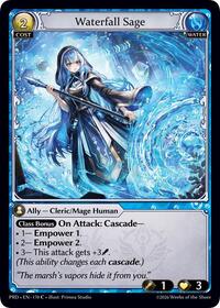 Waterfall Sage | .asphodel/paradise | Common | Foil | #170