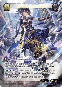 Wicked Gildbreaker (CSR) | .asphodel/paradise | Collector Super Rare | Foil | #102