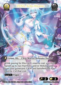 ZENA, Echo Weaver (CSR) | .asphodel/paradise | Collector Super Rare | Unspecified | #103