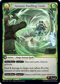 Aenean Swelling Gusts (Interference Curio Foil) | .asphodel/paradise | Uncommon | #176