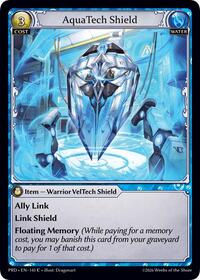 AquaTech Shield (Interference Curio Foil) | .asphodel/paradise | Common | #145