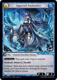 Aquaveil Ambusher (Interference Curio Foil) | .asphodel/paradise | Uncommon | Unspecified | #146
