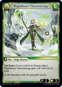 Blightheart Thaumaturge (Interference Curio Foil) | .asphodel/paradise | Uncommon | Unspecified | #180